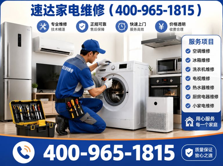 孝感家电维修展示图